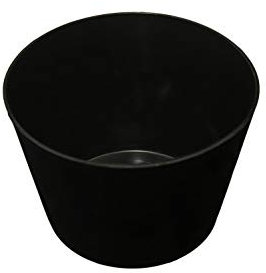 Gipsbecher für Gips und Spachtelmasse bauchige Form 9 cm hoch