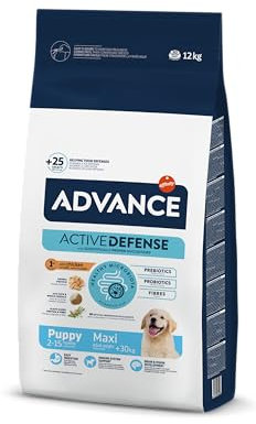 Advance Maxi Puppy, Pienso para Perritos Puppy (2 a 12 meses) de Razas Grandes con Pollo, 12kg