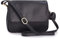 Gigi - Sac Bandoulière Femme Cuir - Sac à Main à Rabat - Sac Porté Croisé Moyen - Bandoulière Réglable - 1008 - Noir