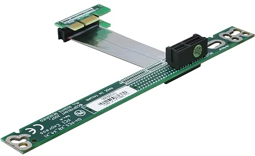 Delock 41752 Riser PCI-Express Karte (1x Slot) für 48,3 cm (19 Zoll) Gehäuse