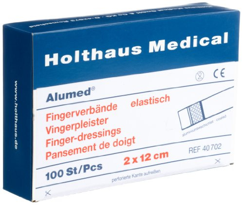 Alumed Fingerverband, elastisch, 2 x 12 cm, 100 Stück