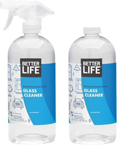 Better Life Natural Streakfritt glasrengöringsmedel, 32 oz (förpackning med 2), 24425