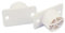 White Flush Magnetic Alarm Door Contact Detector Burglar System Reed Switch