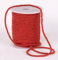CORDONCINO CORDINO VISCOSA 3 CAPI DIAMETRO 3 MM LUNGHEZZA 25 METRI (ROSSO)