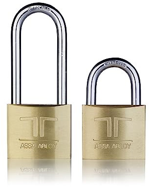 Tesa Assa Abloy CL3040LT Candado De Latón Latonado 30 x 40 mm En Caja Llaves Desiguales