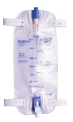 Teleflex Medical Inc 3 Pack -Easy-Tap Leg Bag Large 32 Oz 18� Tubing Anti-Reflux Valve Cloth Straps