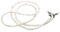 rainbow safety Brillenkette Brillenband Brillenhalter Schlangenkette Natürliche Edelstein Perlen Amazonit Achat Tigerauge Amethyst RC (Mother Pearl White)