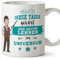 Lehrer Tasse/Becher/Mug Geschenk Schöne and lustige kaffetasse - Diese Tasse gehört dem besten Lehrer im Universum - Keramik 350 ml