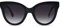 SOJOS Sonnenbrille Damen Retro Cateye,Vintage Große Katzenauge Sonnenbrillen Oversized Trendy Stylische Brille SJ2074
