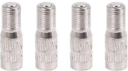 X AUTOHAUX 4pcs Rallonge Tige Valve Visser Roue Chapeau Pneu