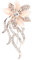 Ladieshow Modische Damenbrosche aus Legierung, Blume, elegant, Strass, Brosche für Kleidung, Dekoration, Schmuck, Zubehör, Strass, Strass, Strassstein