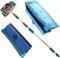 3M Heavy Duty ALUMINIUM TELESCOPIC Water Fed 9 Feet Extendable Car Van Trucks Caravans Conservatories Boats, Decking Wash Window Cleaning SQUEEGEE Brush Soft Cushioned Grip UK FREE P&P