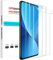 NEWZEROL 3 ​​Stück Displayschutz Kompatibel für Xiaomi 12/Xiaomi 12X, [Unterstützung der Fingerabdruckerkennung] [Maximale Abdeckung] [Keine Blasen] Digitaler TPU 3D Weich Displayschutz