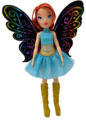 Bizak Winx Decorare Le Sue Ali, creando Diversi disegni Arcobaleno con le 3 Coppie di ali Incluse, Personaggio Fata Bloom (62551252)
