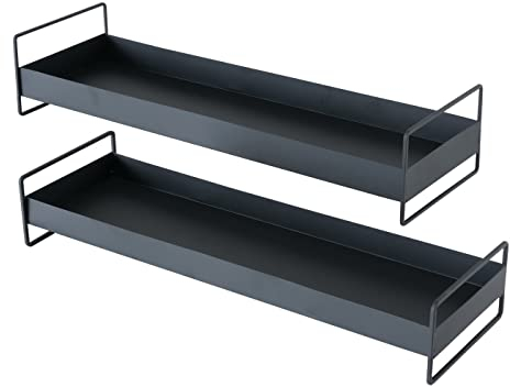 BOLTZE Wolga Tablett schwarz 50-60cm 2tlg