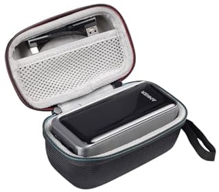 Baomaeyea Tragetasche für Anker Prime Power Bank 200W,Eva Hartschalen-Tragetasche kompatibel mit 200W Anker Prime Power Bank und Zubehör, Nur Hülle (schwarz (for 200W))