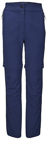 Killtec Mädchen Funktionshose/Outdoorhose mit abzippbaren Beinen KOS 342 GRLS PNTS, Navy Blue, 176, 41722-000