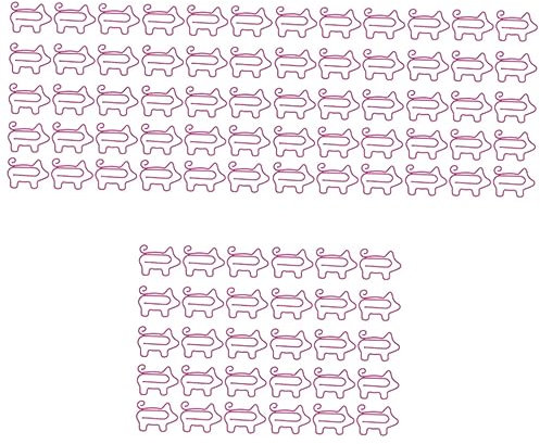 NUOBESTY 3 Sets Süße Schweinchen-clips Dekorative Büroklammern Schul-büroklammer Für Den Einsatz 50 Stück X 3