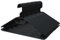 PORTENTUM Cintres en Plastique 100% Recycle, Lot de 50, Noir. pour Tout Vêtement, Crochet Pivotant à 360°, Gain de Place, Porte-Accessoires, Crochets pour Robes, Chemisiers et Jupes, Made in Spain