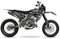 Arider Dekor (Aufkleber) für Rieju MRT 50/125 (2009-2021) | Skull Edition (Weiß)