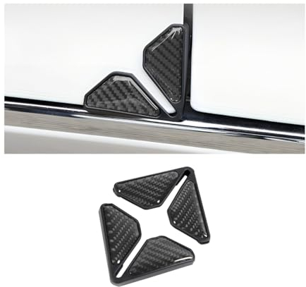 CGEAMDY 2 Stück Auto Tür Ecke Anti-Scratch Abdeckung, Auto Vordertür Ecke Anti-Kollision Abdeckungen, Auto-Tür-Ecken-Anti-Kollisions-Abdeckung Universal(Schwarz)