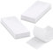 Rusoz Selbstklebendes Klettband Breit, 12Paare Doppelseitig Klebende mit Klettverschluss 5cm x 10cm Nylon Keine Nägel Klettbänder Für Bilderrahmen, Automatten, Handarbeit