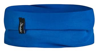 Sterntaler OCS Multifunktionstuch uni – Vielseitig tragbares Tuch aus Singlejersey (Bio) – Unisex Kopfbedeckung & Halstuch – Baby und Kinder Accessoire –kobaltblau, Größe 1