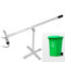 Wheelie Bin Compactor Manual Rubbish Press General Waste Compactor - 120L & 240L- White
