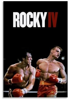 Generisch Rocky Poster Balboa Movie Drama Film Vintage Cover Für Zimmer, Ästhetische Leinwand-Wandkunst, Schlafzimmer-Dekor Posters 16x24inch(40x60cm)
