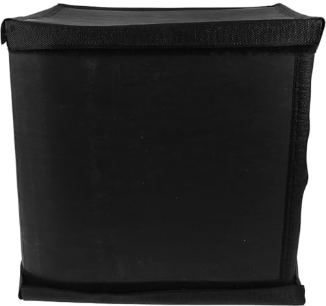 MAGICLULU Boîtier D'insonorisation Épais 31x27 Cm en Mousse Noire pour Générateurs et Pompes à Air, du Bruit et Isolation Acoustique Portable, Protection Antivibrations pour Usage Extérieur