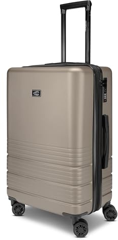 camel active Check-in Koffer für Damen und Herren | mittelgroßer Trolley 41 x 27 x 65 cm aus hochwertigem, stoßfestem ABS Material | Erweiterbar & Teleskopgriff| Hanoi Serie