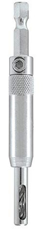 Trend Snappy 2.75mm Drill Bit Guide for Precise Centred Pilot Holes, Ideal for No.8 Countersunk Screw Fittings, Quick Release Compatible, SNAP/DBG/7