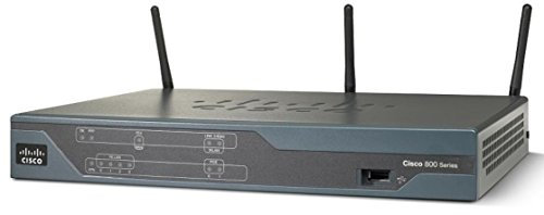 Cisco 881W Integrated Services Router Routeur sans fil commutateur 4 ports 802.11b/g/n (draft 2.0) Ordinateur de bureau