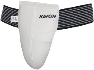 KWON Herren Tiefschutz Anatomical, weiß, M, 4040202