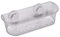 Croydex PA120632 Press 'N' Lock Suction Fit Long Basket, Silver