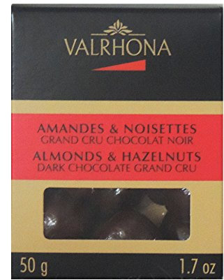 Valrhona - Amandes & Noisettes - Grand Cru Chocolat Noir - 50g