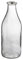 Lakeland Retro Glass Milk Bottle with Lid, 1 Litre