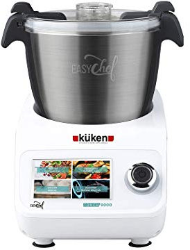 FERRETERIA LEPANTO Robot de Cocina Multifunción, Bate, Amasa, Monta, Pesa, Pica, Vaso hasta 3,5 litros Potencia: Motor 1.300W / mezcladora 600W / Calor 1.000W