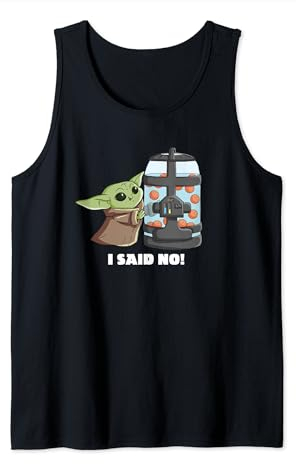 Star Wars The Mandalorian The Child I Said No Egg Container Tank Top
