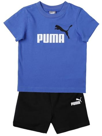 PUMA Unisex Kinder Minicats T-Shirt und Shorts Jogginganzug, Royal Sapphire, 68