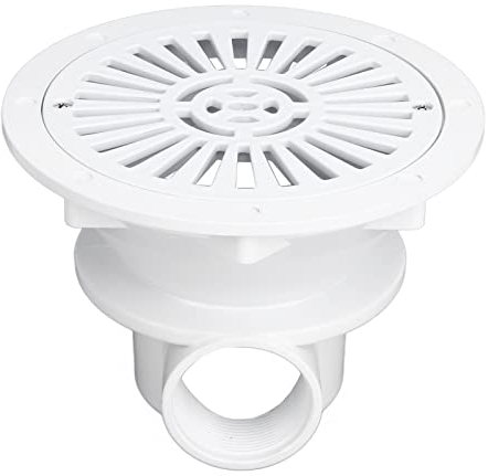 RvSky Siphon de Piscine Siphon Principal de Piscine Siphon de Sol Piscine creusée Siphon Principal Siphon de Sol Filetage Interne G2 SP‑2850C