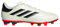 adidas Copa Pure II Club Fußballschuhe für festen Boden, Kunstleder, vielseitige Außensohle, klassischer Touch, umweltfreundlich, Elfenbein/Schwarz/Solarrot, 11 Women/10 Men