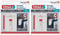 tesa Verstellbarer Klebenagel für Tapeten und Putz 2 kg - Höhenverstellbarer, selbstklebender Wandnagel - Bis zu 2 kg Halteleistung pro Nagel - 2-er Pack (Packung mit 2)