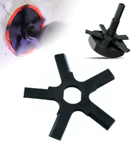 SCROBER Universelles Messer für Unterputzdose Schneidbohrer ∅ 65 mm für alle Bohrer und Akkuschrauber | für Stuckateur, Gipser, Elektriker, Werkzeug, Hausrenovierung (nur 1 x Messer)
