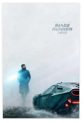 Blade Runner 2049 Filmposter, Leinwand, Poster, Schlafzimmer-Dekor, Sportlandschaft, Büro, Raumdekoration, Geschenk, ungerahmt: 30 x 45 cm