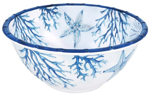 Les Jardins de la Comtesse – Ensaladera profunda de melamina Coral Ø 25 cm – Colección Piana