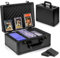 Old Canal Caja de Almacenamiento para Cartas Calificadas, Caja de Almacenamiento para Cartas de Trading, Porta Slab PSA para Tarjetas Deportivas, Tarjetas Calificadas, Top Loaders, One Touch - 3 Fila