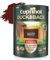 AOC24 5L Ducksback Paint - Garden Wood Treatment for Sheds, Fences & Furniture - Quick Dry Exterior Paint - Weatherproof Protection - Non-Drip, Low VOC - 10m²/L Coverage (Autumn Brown, 5L)