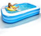Rectangular Inflatable Garden Pool for Kids and Adults, 2M Backyard Paddling Pool, Thickened PVC Material, Leak-Proof and Portable, Easy Setup for Summer Fun in Backyard, Garden, and Parties