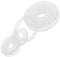 TOPPERFUN Universal Pressure Cooker Accessories 4-Piece Replacement Valves and Gaskets for 4L/5L/6L Electric Pressure Cookers Food-Safe Silicone Seal Compatible
